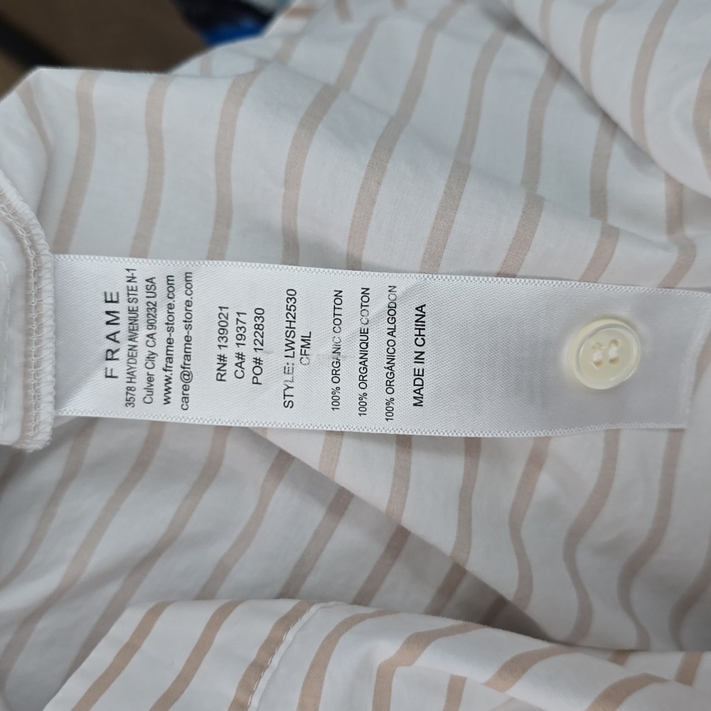 FRAME Women's Sheila Pocket Shirt - Picture 9 of 9